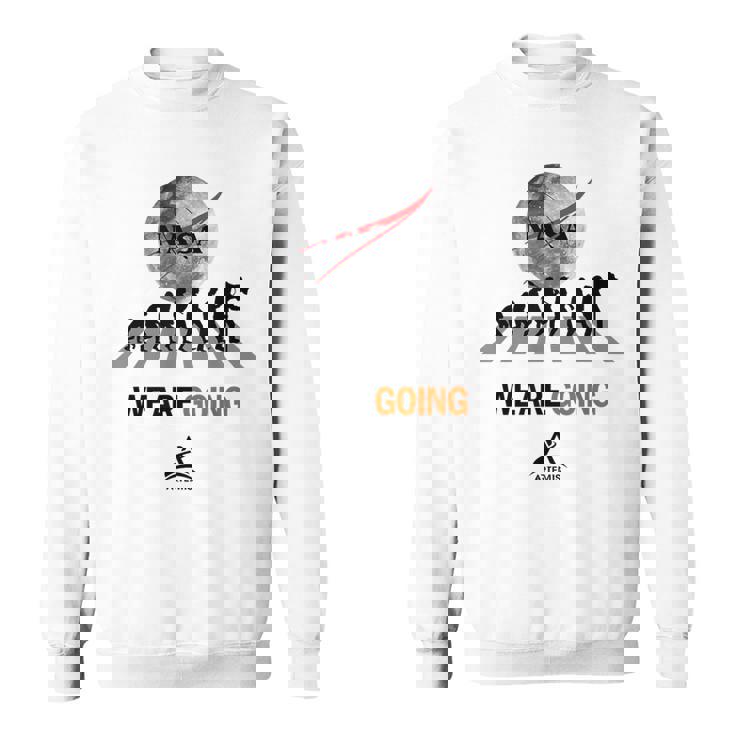 Nasaアルテミス計画 人類の進化 スウェットシャツ