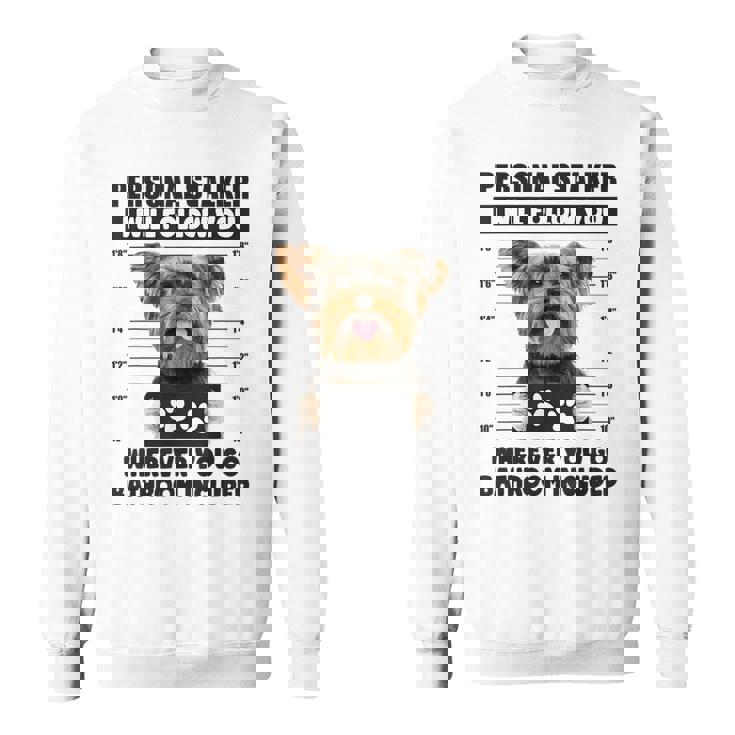 Personaltalker Yorkie ファニーヨークシャー犬好き オーナーミーム スウェットシャツ