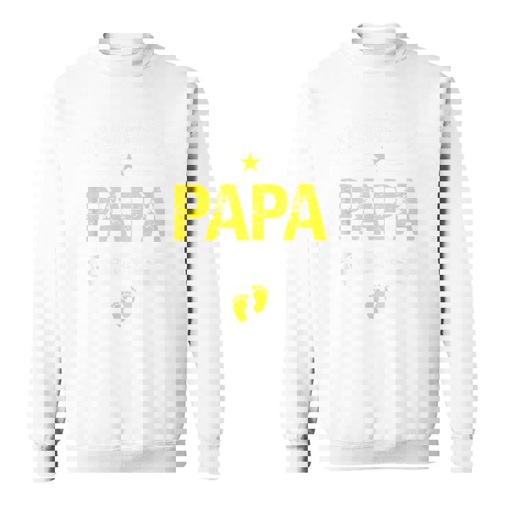 メンズ Promoted To Papa Est 2027Oon To Be Dad スウェットシャツ