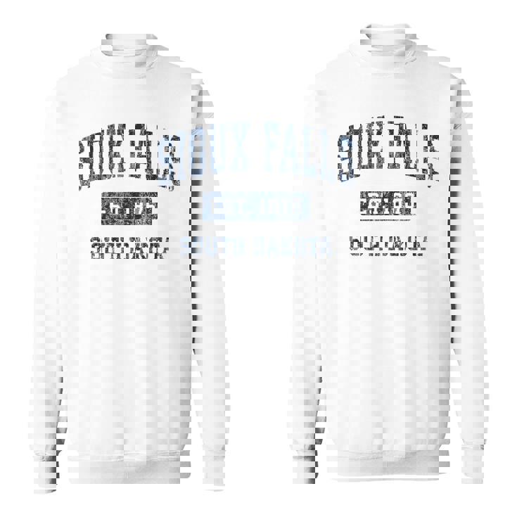 Sioux Falls South Dakota SD Vintage Established Tank Top Sweatshirt Unisex