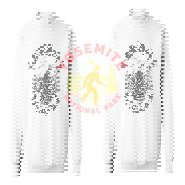 Yosemite National Park Ranger Bigfoot 80Sasquatch スウェットシャツ