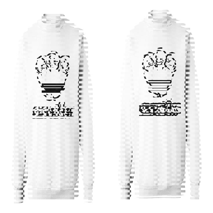 【バックプリント・背中側】アザラシデス Azarasides ゴマちゃん ブランド パロディ 面白 かわいい スウェットシャツ