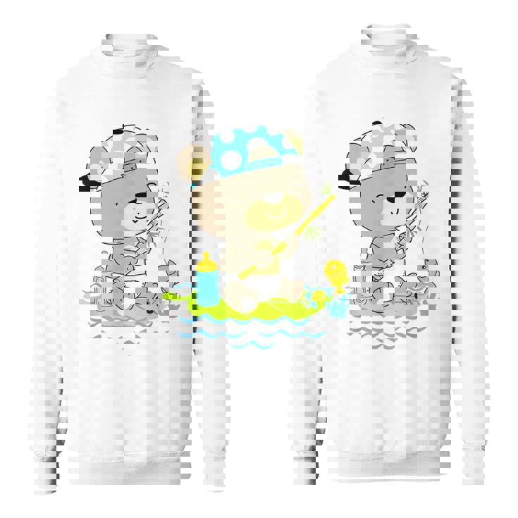 おむつ釣りのベビーベア スウェットシャツ