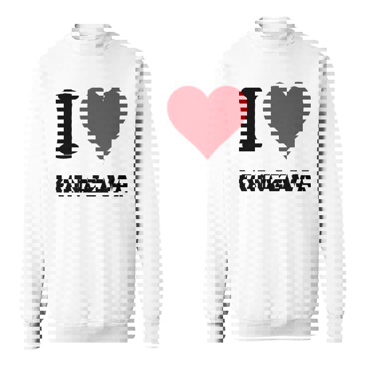 アイハート 金沢 日本大好き 日本土産 スウェットシャツ