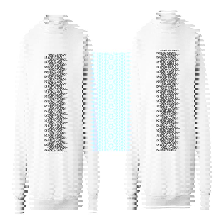 ウクライナ刺繍yshyvanka プリント 民族風オーナメント スウェットシャツ