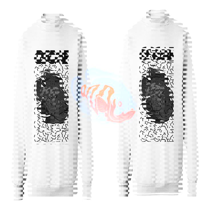 オスカーフィッシュ 80年代スタイル モンスターフィッシュキーパー 熱帯魚 スウェットシャツ