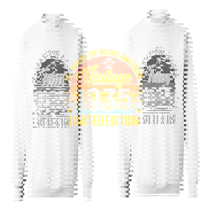 オンバック レトロ ヴィンテージ 1935年3月 91歳 91歳の誕生日 スウェットシャツ