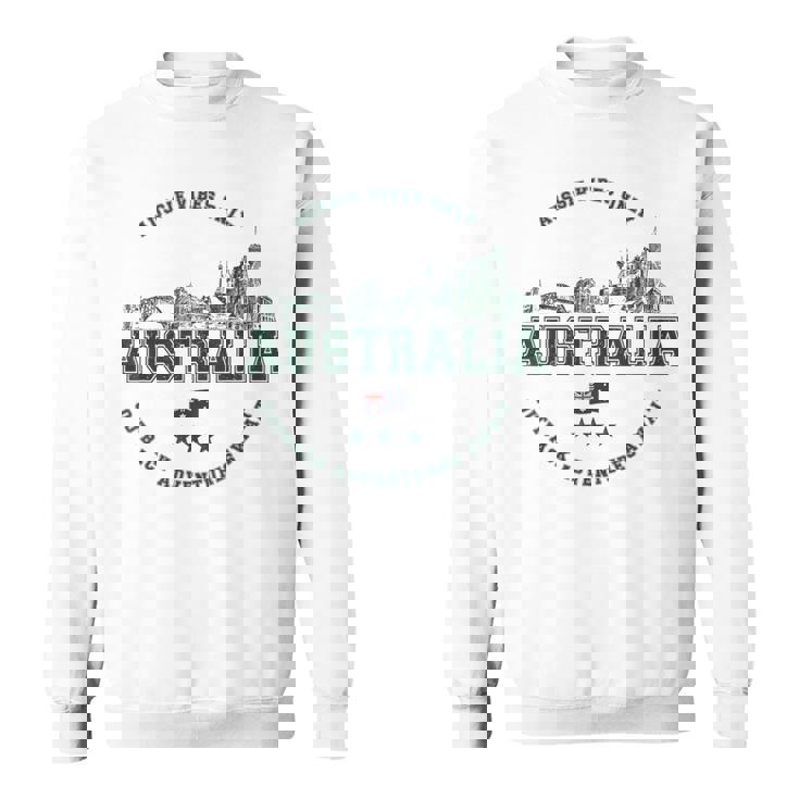 オーストラリアヴィンテージお土産オーストラリアのランドマーク スウェットシャツ