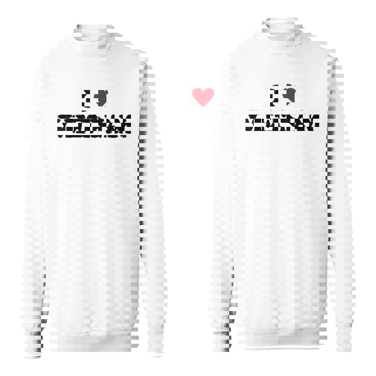 カントリーハートプライド-ファニーアイラブベトナム スウェットシャツ