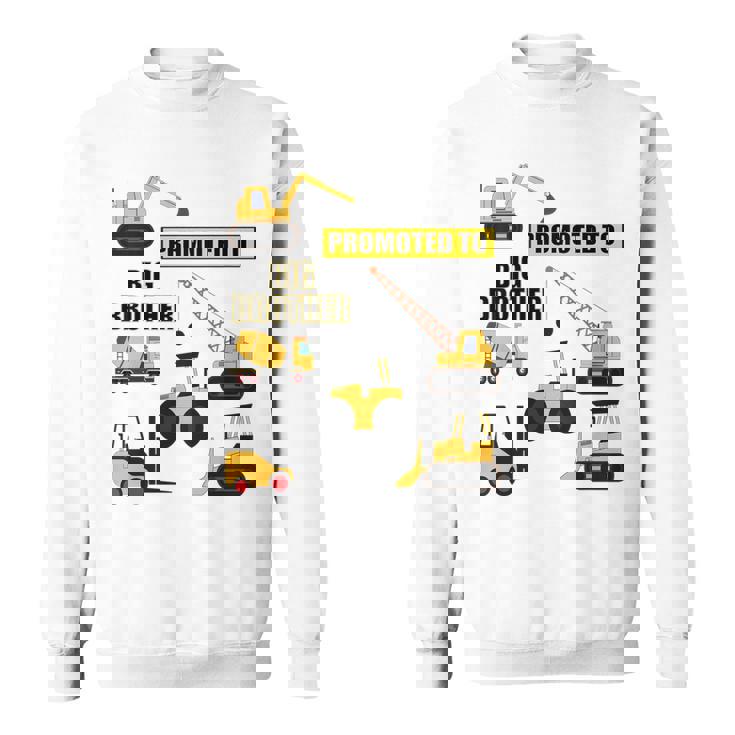 キッズ Big Brother ブルドーザーフォークリフトショベルに昇進。 スウェットシャツ