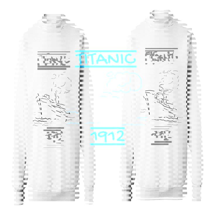 キッズ タイタニック キッズ 帆船 ヴィンテージ クルーズ ベッセル 1912 スウェットシャツ