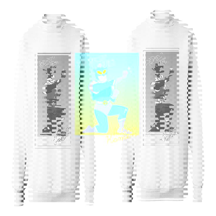 クレヨンしんちゃん アクション仮面ブロマイド風 スウェットシャツ