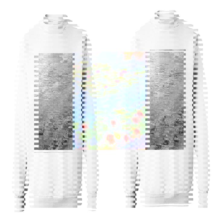 クロード・モネ 睡蓮 スウェットシャツ