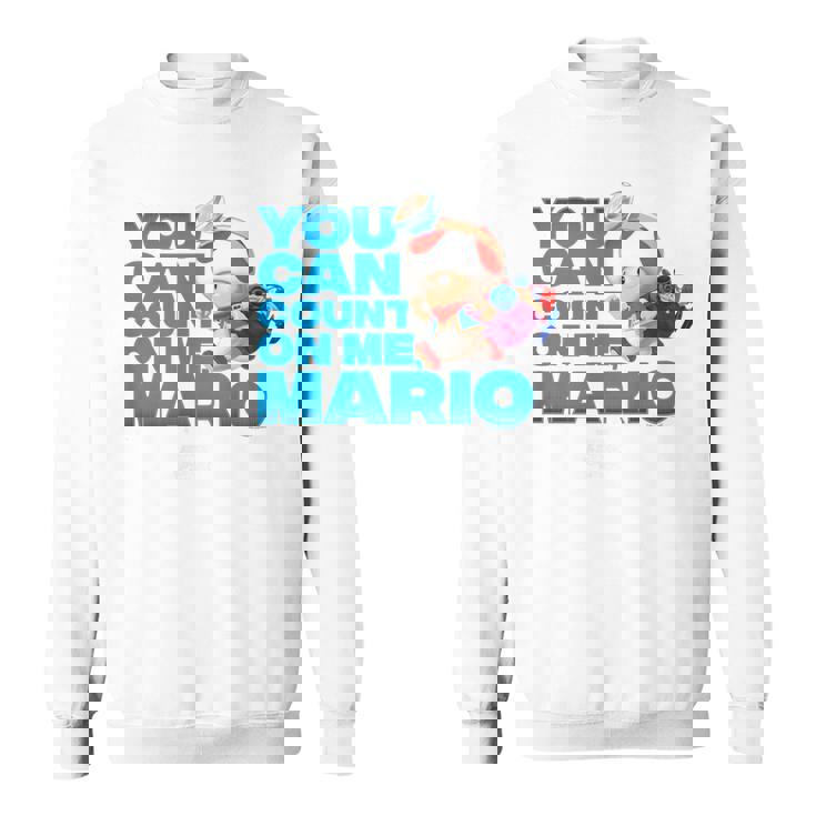 ザ・スーパーマリオギャラクシー・ムービーtoad Count On Me In Thetars スウェットシャツ