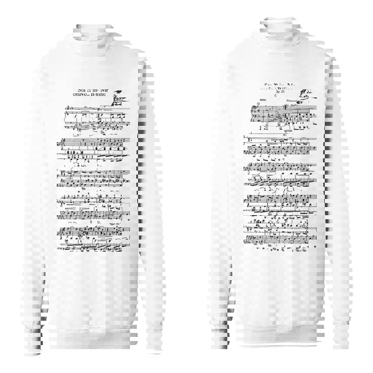 ショパン ピアノ ピアニスト 楽譜 B-Flat-Minor Musicians スウェットシャツ