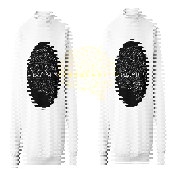 シンギュラリティ 強力ジェネレーティブai人工知能データ 長袖tシャツ スウェットシャツ