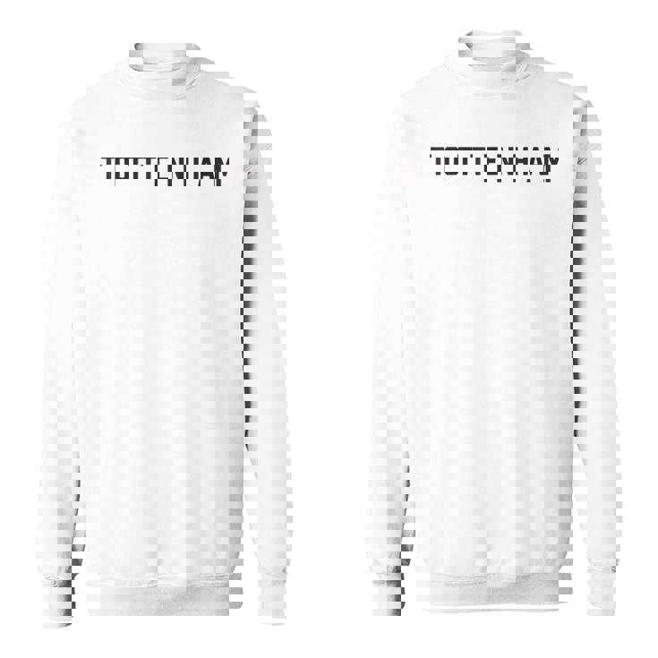 シンプルなトッテナムデザイン。 スウェットシャツ