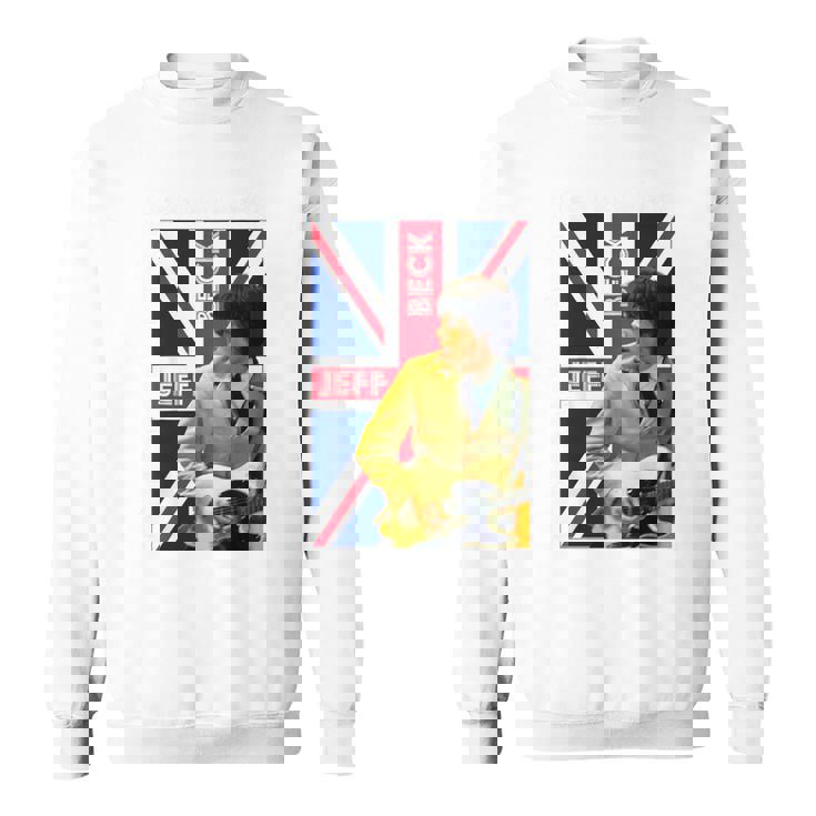 ジェフベック_002_Back Printed スウェットシャツ