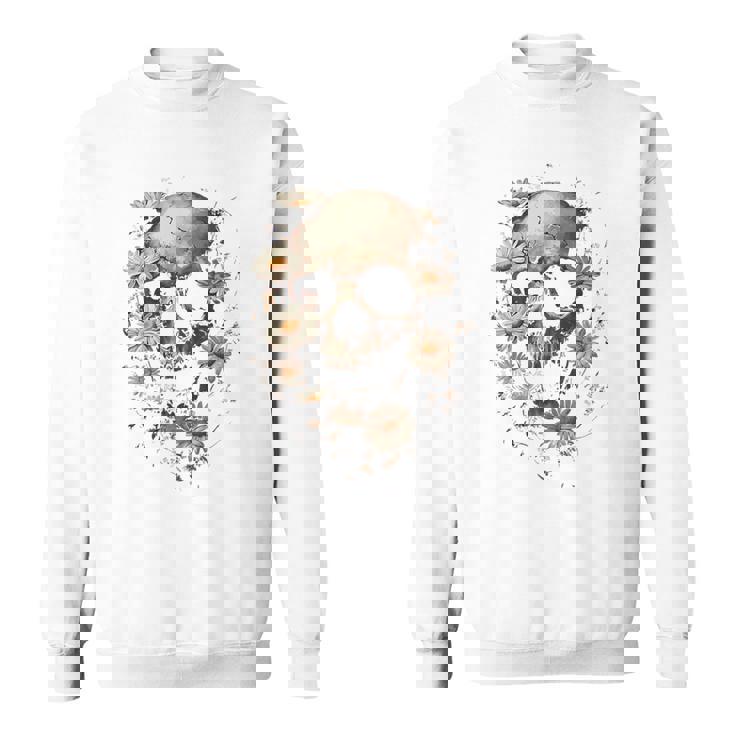 スカルバックプリント。 スウェットシャツ