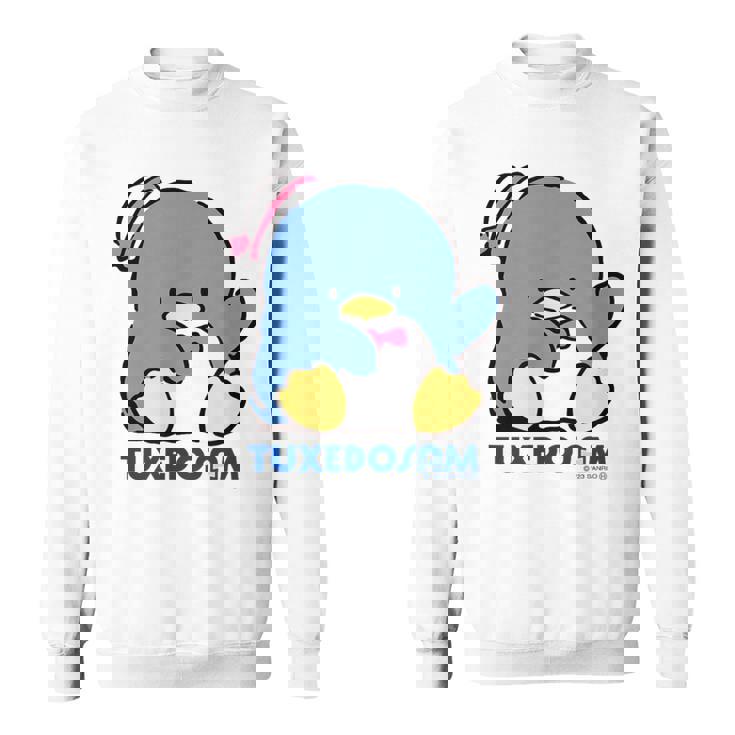 タキシードサム おすわり ライトカラー スウェットシャツ