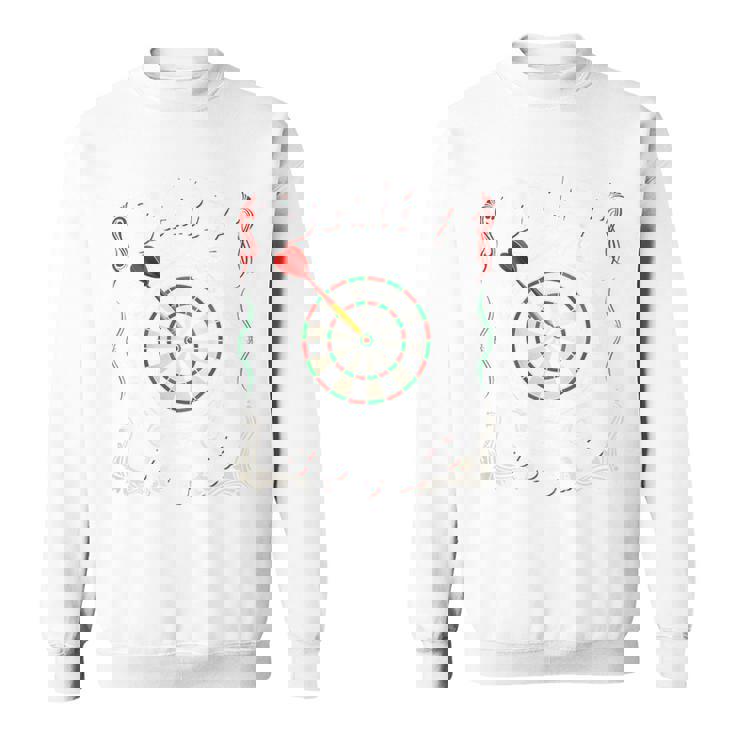 バックプリント ダーツ スポーツ ダーツボード アローダーツクラブ協会 スウェットシャツ
