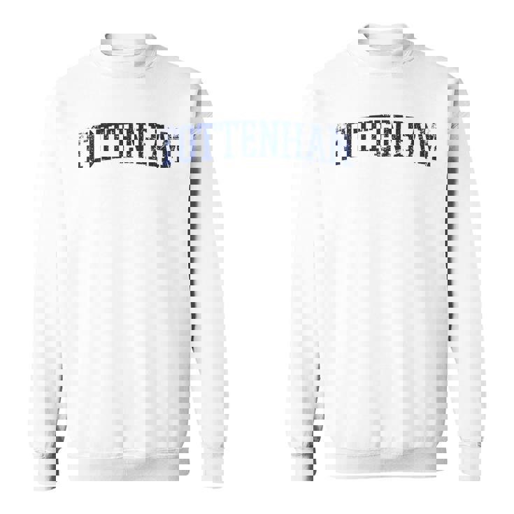 トッテナム N ロンドン スローバックデザイン ヴィンテージで着用されたクラシック スウェットシャツ