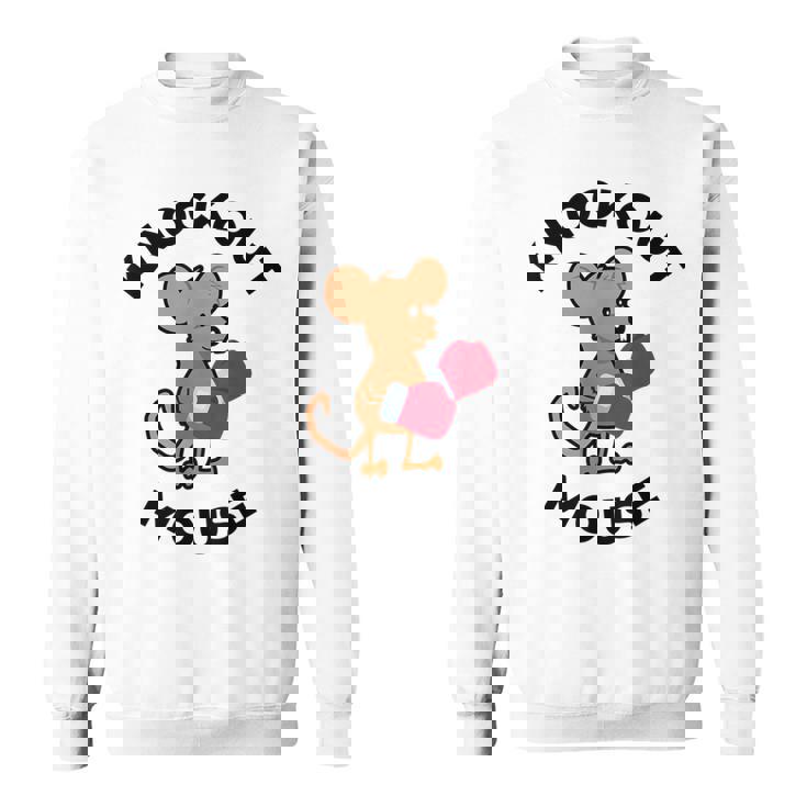 ノックアウトマウス 面白い科学、微生物学、面白い遺伝学 スウェットシャツ