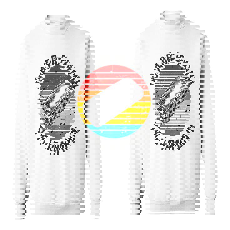 ハーモニカプレーヤー メンズ レディース ファニー ハーモニスト ハーピスト スウェットシャツ