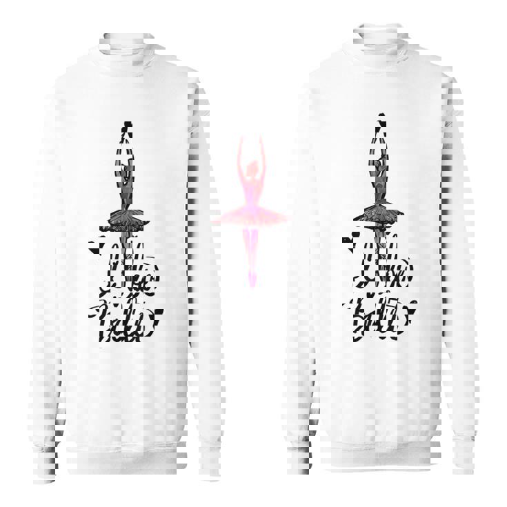 バレエ大好き スウェットシャツ