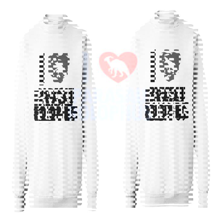 パラサウロロフスが大好き 恐竜好き パラサウロロフス スウェットシャツ