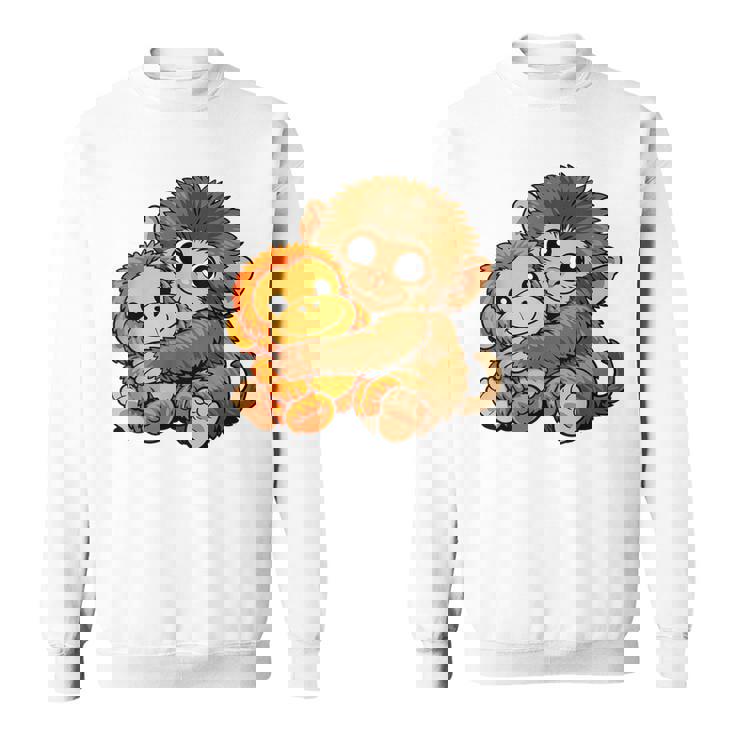 パンチ君 廃猿 日本 動物園 パンチ ぬいぐるみ スウェットシャツ