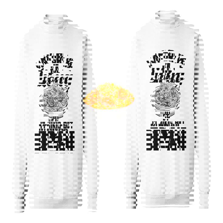 ビリヤニ マサラ パキスタン フードペースト ハンディポット ビリヤニ スウェットシャツ