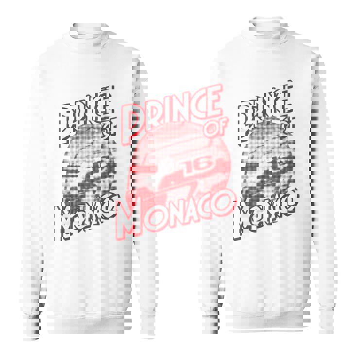 プリンス・オブ・モナコ 16 ミニマリスト レーシングの背景 スウェットシャツ