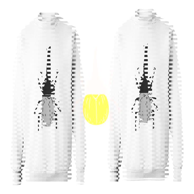 ヘラクレスオオカブト _昆虫_カブトムシ 長袖tシャツ スウェットシャツ