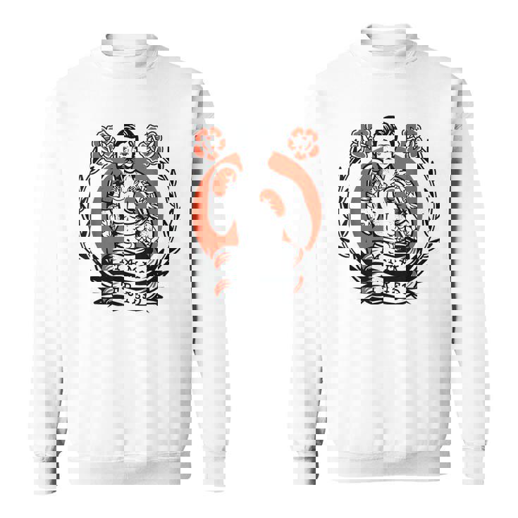 ボクサー アメリカン トラディショナル タトゥー オールドスクール ボクシング フラッシュ スウェットシャツ