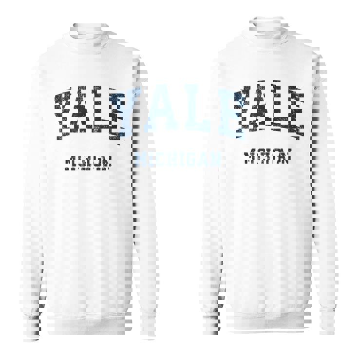 ミシガン州イェールミシガン州ヴィンテージアスレチックスポーツデザイン スウェットシャツ