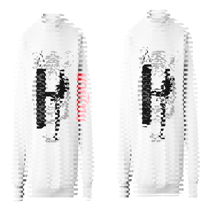 ムエタイ 格闘技 タイ ボクシング コーチ 恋人へのギフト スウェットシャツ