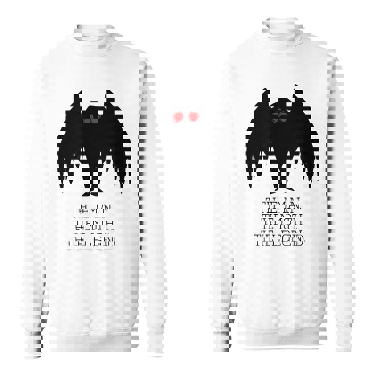 モスマン男女兼用クールクリプティッドモンスターウィアード スウェットシャツ