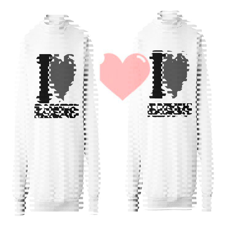 レーズンが大好き スウェットシャツ