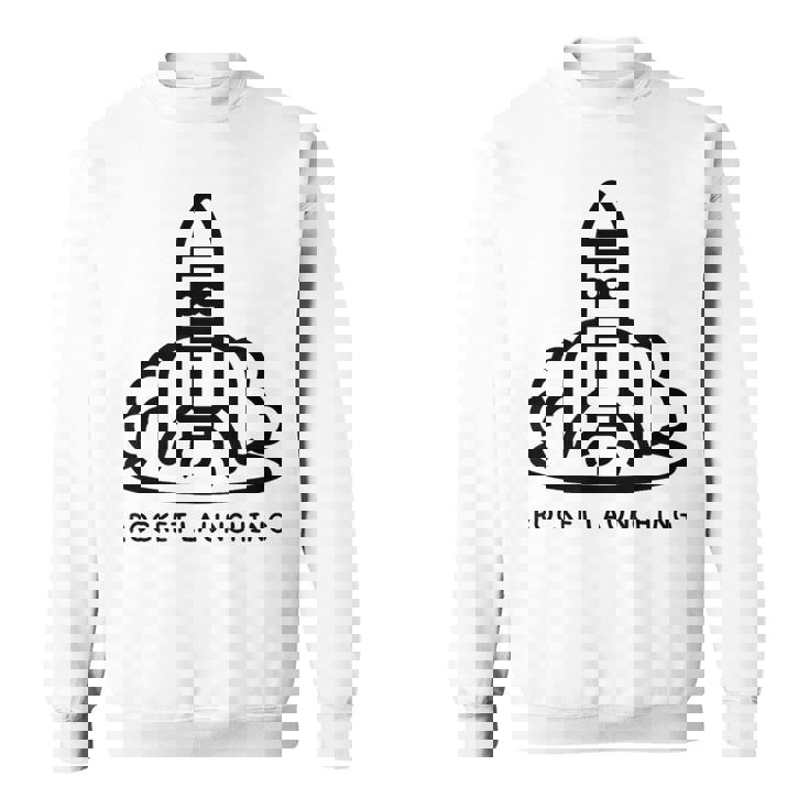 ロケット発射 スウェットシャツ