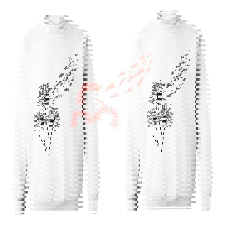 ロブスター愛好家のためのフラワータンポポロブスターシャツ スウェットシャツ