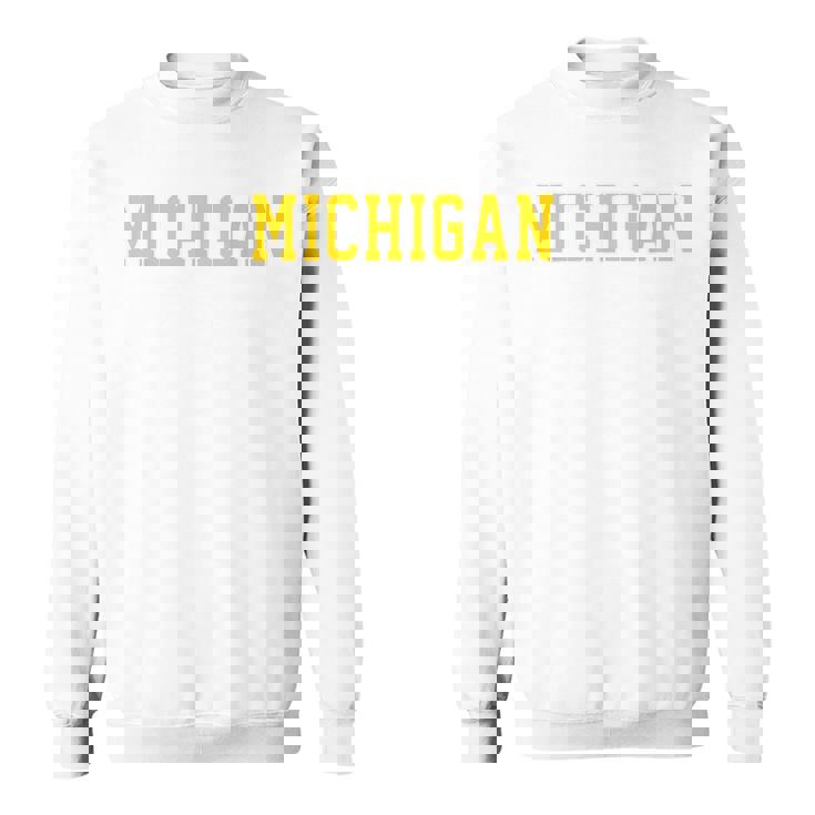 ヴィンテージ ミシガン メンズ ミシガン レディース レトロ ゴールド スウェットシャツ