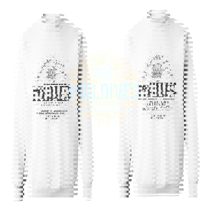 ヴィンテージ モルディブ レトロ スウェットシャツ