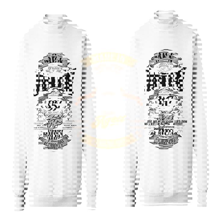 ヴィンテージ還暦伝説 1967年1月 60歳の贈り物 スウェットシャツ