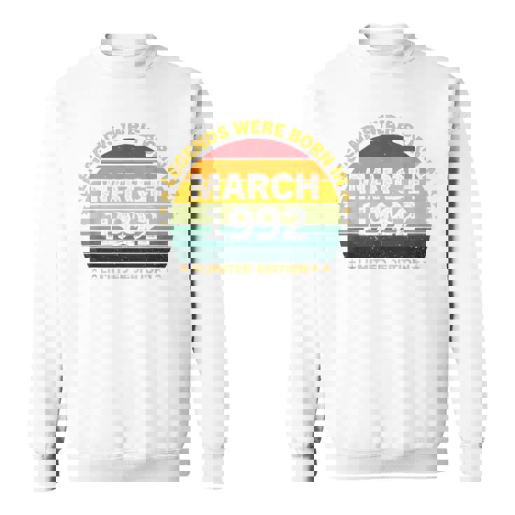 伝説は1992年3月に誕生した 34歳の誕生日 スウェットシャツ