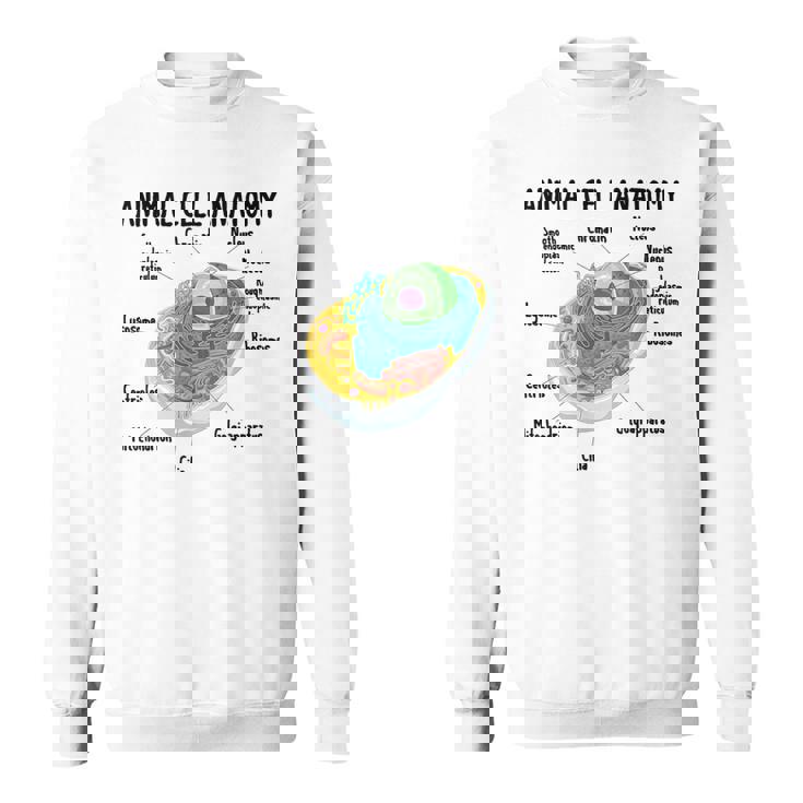 動物細胞の解剖学 生物学者 理科学生 スウェットシャツ