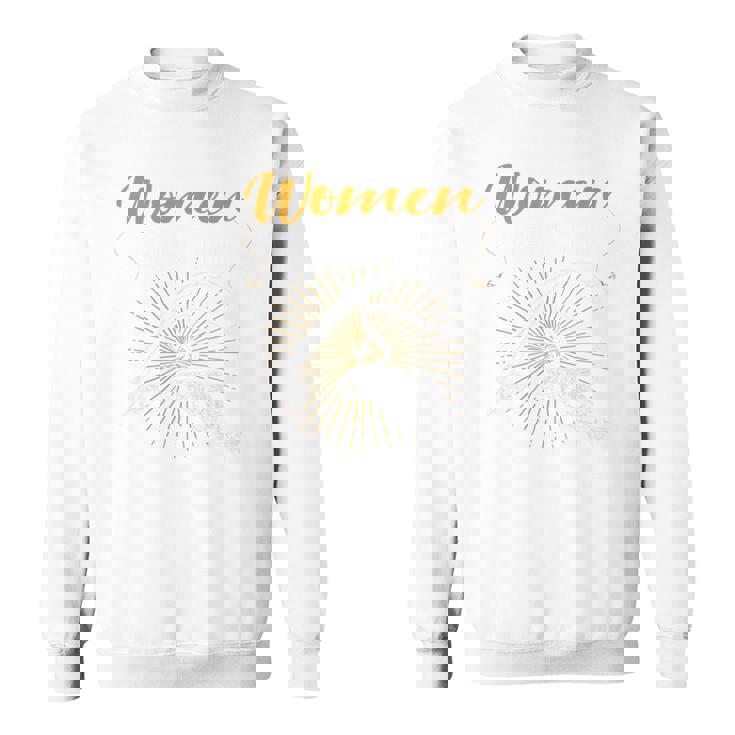 バックプリント 女は私を欲しがる 魚は私を恐れる 長袖tシャツ スウェットシャツ