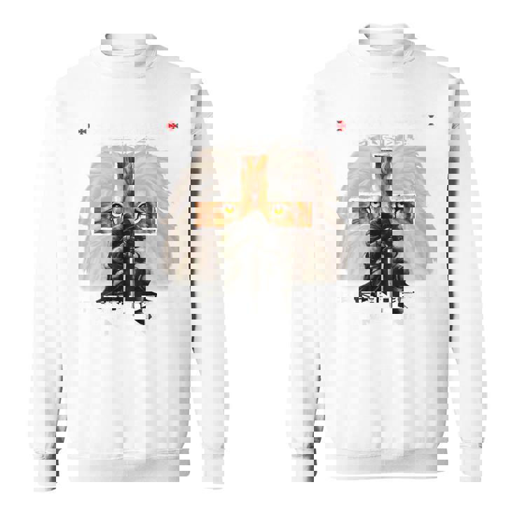 祈り 戦士 ライオン ユダ グラフィック クリスチャン クロスバック プリント スウェットシャツ