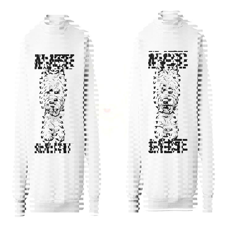 私のウェスティは私のベスティー スウェットシャツ