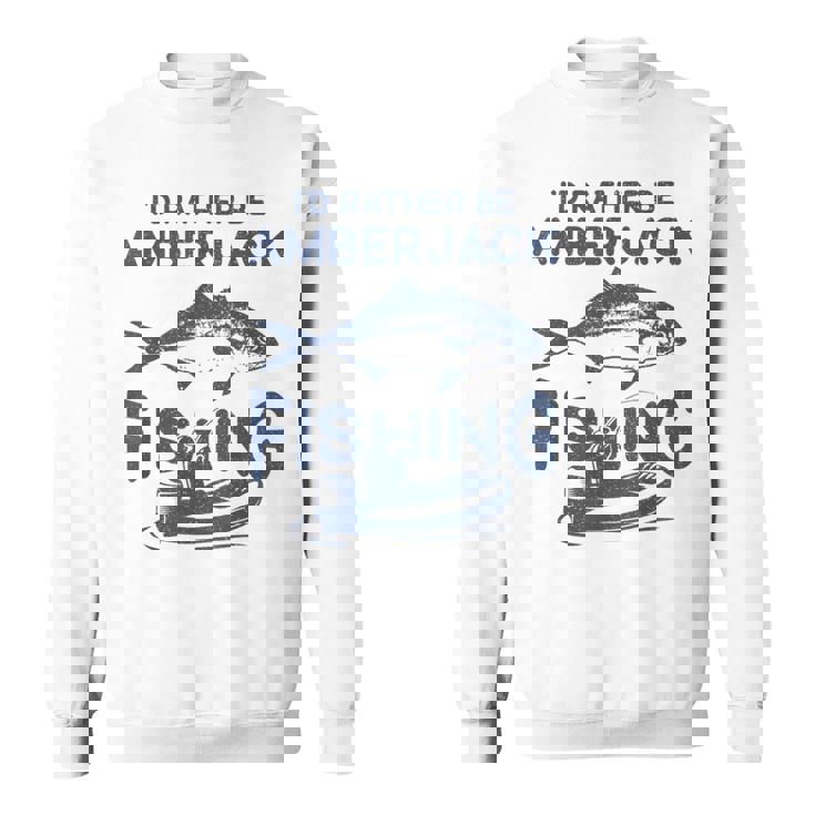 私はむしろなりたい-フィッシャーフィッシャーマンカンパチ釣り スウェットシャツ